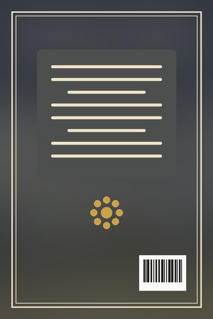 الغلاف الخلفيّ لكتاب ظلمات وأشعّة
