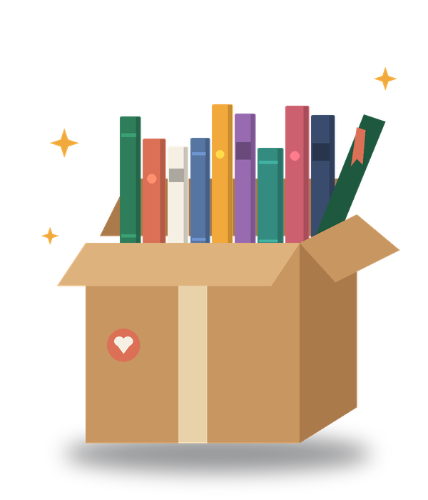 صندوق طلبٍ مفتوح فيه كتب
